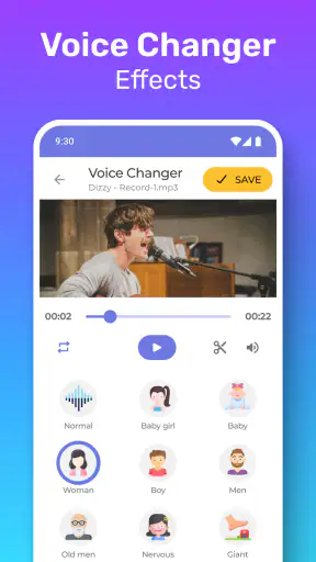 Video Voice Editor + Effects