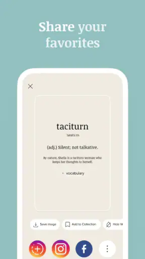 Vocabulary - Learn words daily