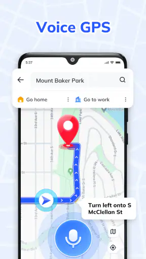 Voice GPS Navigation: GPS Map