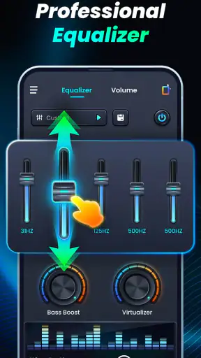 Volume Bass Booster, Equalizer