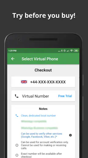 Wabi - Virtual Phone Number