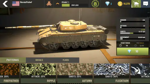 War Machines:Tanks Battle Game