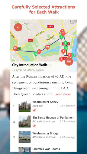 Washington D.C. Map and Walks