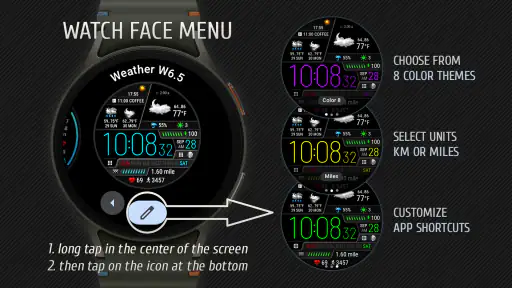 Weather watch face W6.5