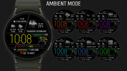 Weather watch face W6.5