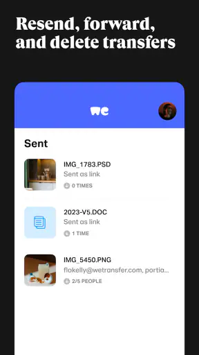 WeTransfer : File Transfer