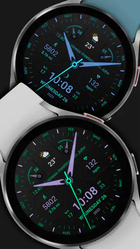 WFP 311 Modern watch face