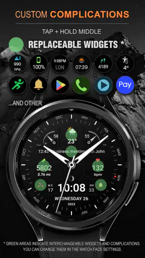 WFP 311 Modern watch face