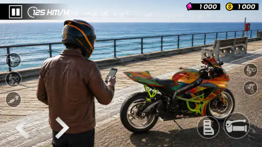 Wheelie Stunt Moto 3D
