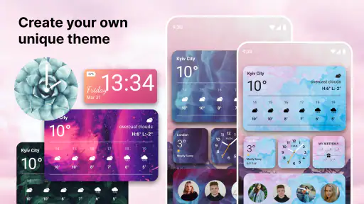 Widgets OS 18 - Color Widgets
