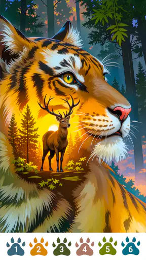 Wild Color - Paint by Number