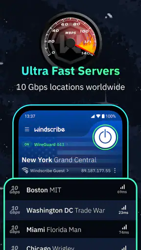 Windscribe: Fast & Secure VPN