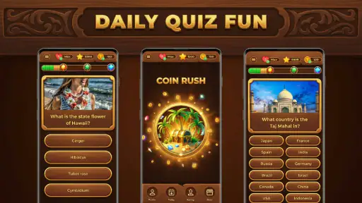 Wood Quiz Blast: Trivia Blocks