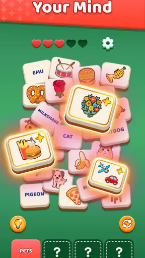 Word Association Tiles