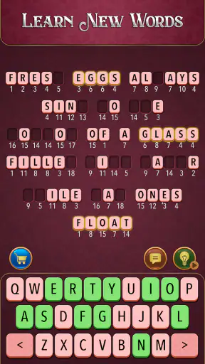 Word Code - Cryptogram Puzzle
