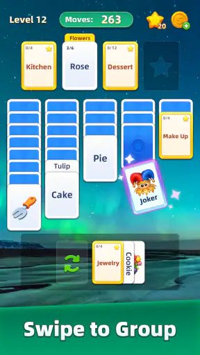 Word MindSort: Solitaire
