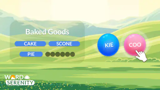 Word Serenity: Fun Brain Game