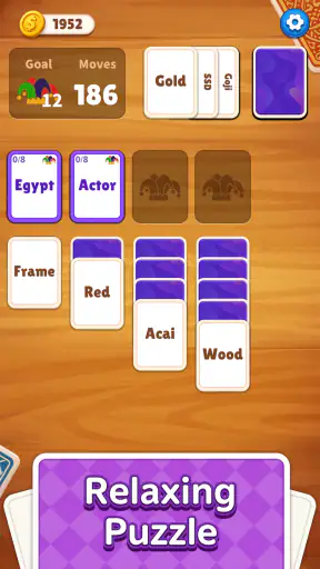 Words Klondike : Associations