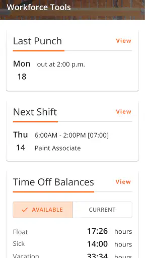 Workforce Tools