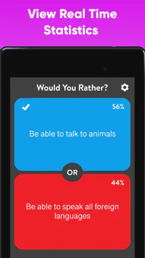 Would You Rather Choose?