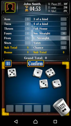 Yachty Dice Game – Yatzy