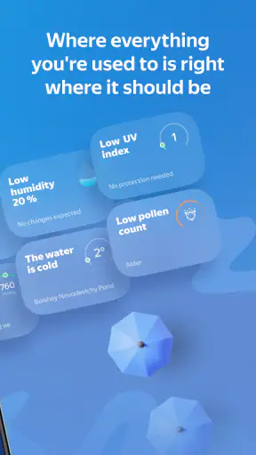 Yandex Weather & Rain Radar