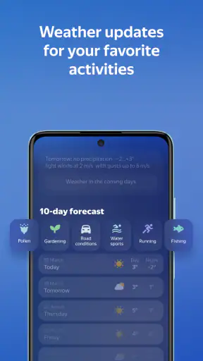 Yandex Weather & Rain Radar