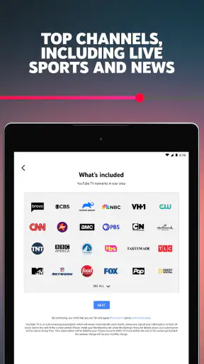 YouTube TV: Live TV & more