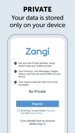 Zangi - Private Messenger