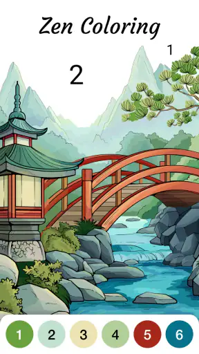 Zen Color - Color By Number