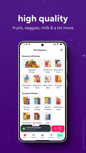 Zepto: Groceries in minutes
