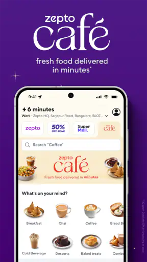 Zepto: Groceries in minutes