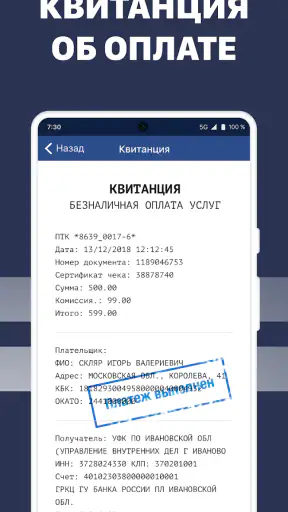 Штрафы ГИБДД: проверка с фото