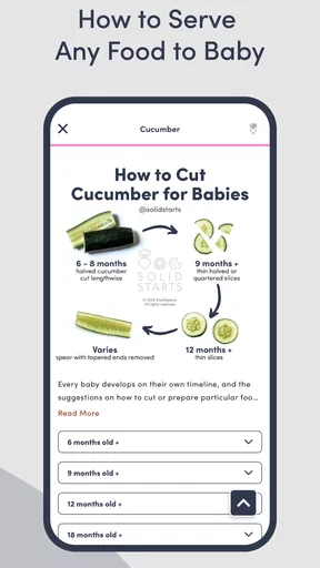 Solid Starts: Baby Food App