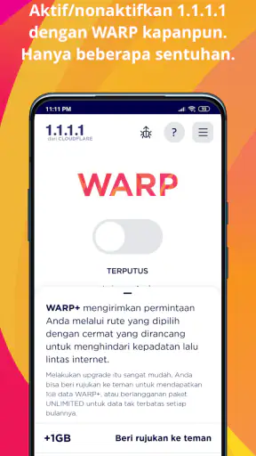 1.1.1.1 + WARP