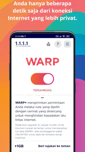 1.1.1.1 + WARP