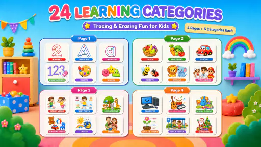 123 Numbers Alphabet Tracing