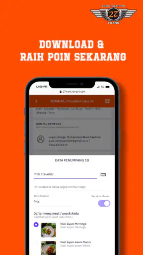 27 Trans Online Ticketing