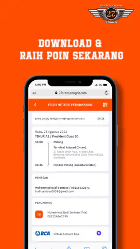27 Trans Online Ticketing