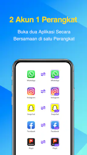 2Akun - Aplikasi Ganda