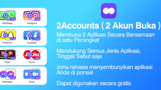2Akun - Aplikasi Ganda