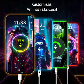 3D Animasi Pengisian Baterai