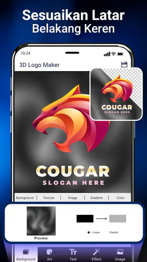 3D Logo Maker: Desain Logo AI