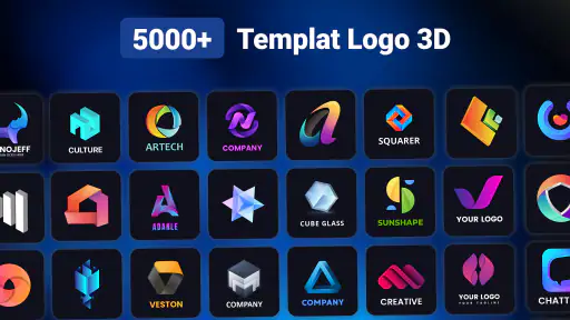 3D Logo Maker: Desain Logo AI