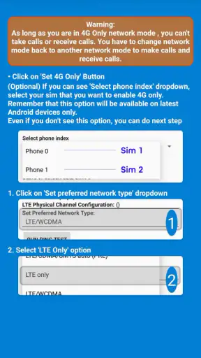 4G LTE Only Network Pro