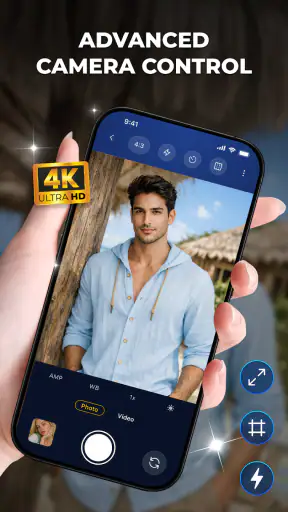 4K HD Camera: Photo Editor