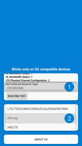 5G Only Network Mode