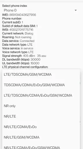 5G Only Network Mode
