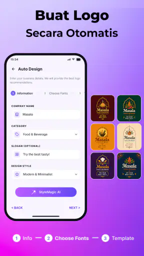 AI Logo Maker & Desain Logo