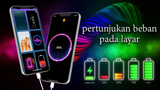 Animasi Baterai Charger